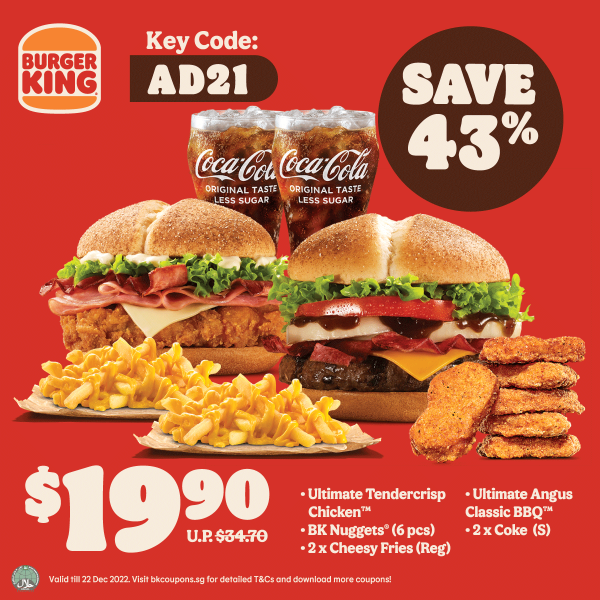 BURGER KING® Coupon Discounts up to 50 off Burgers & Meals