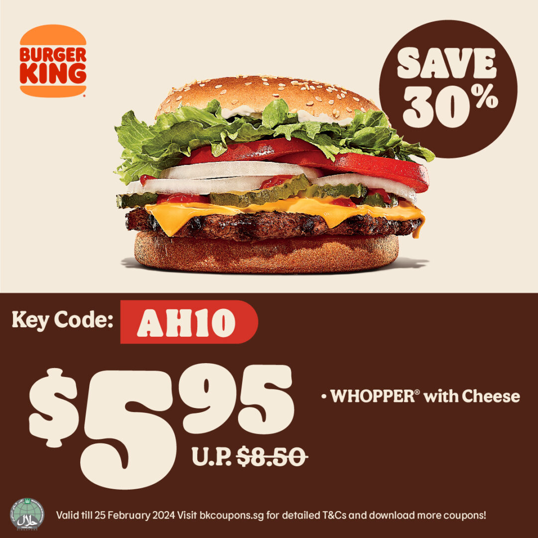 BURGER KING® Coupon Discounts up to 50 off Beef Burgers